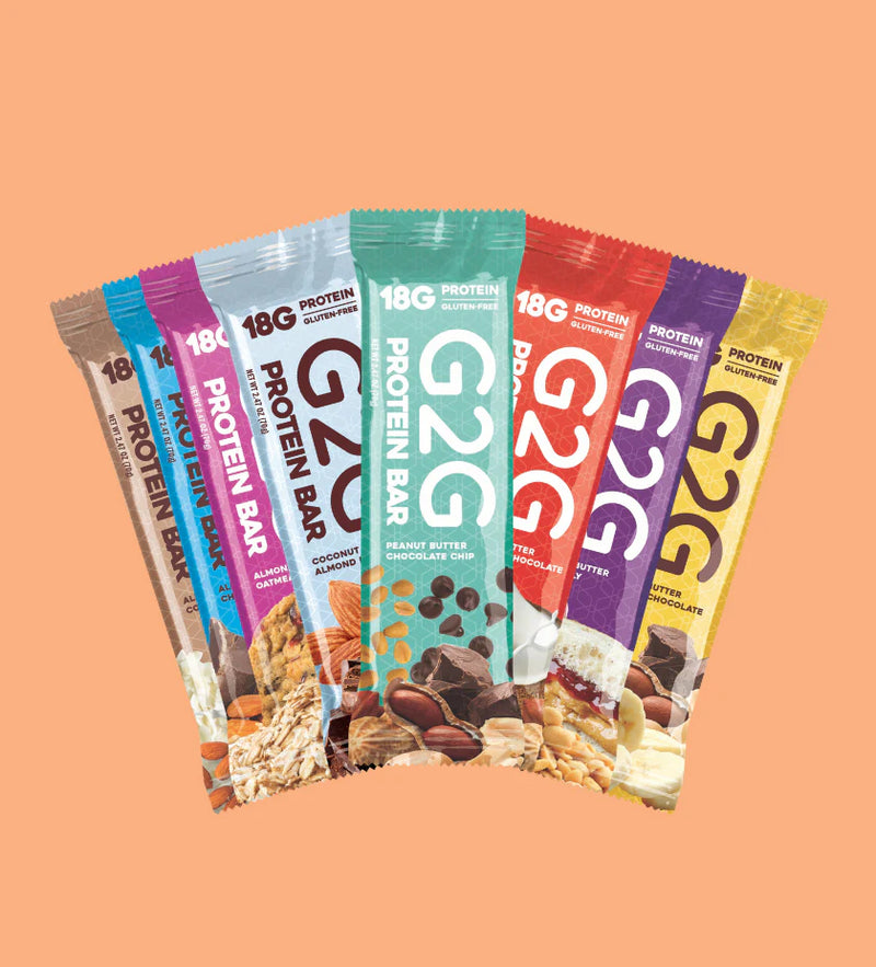 Load image into Gallery viewer, G2G Protein Bar - Variety Pack, Box of 8