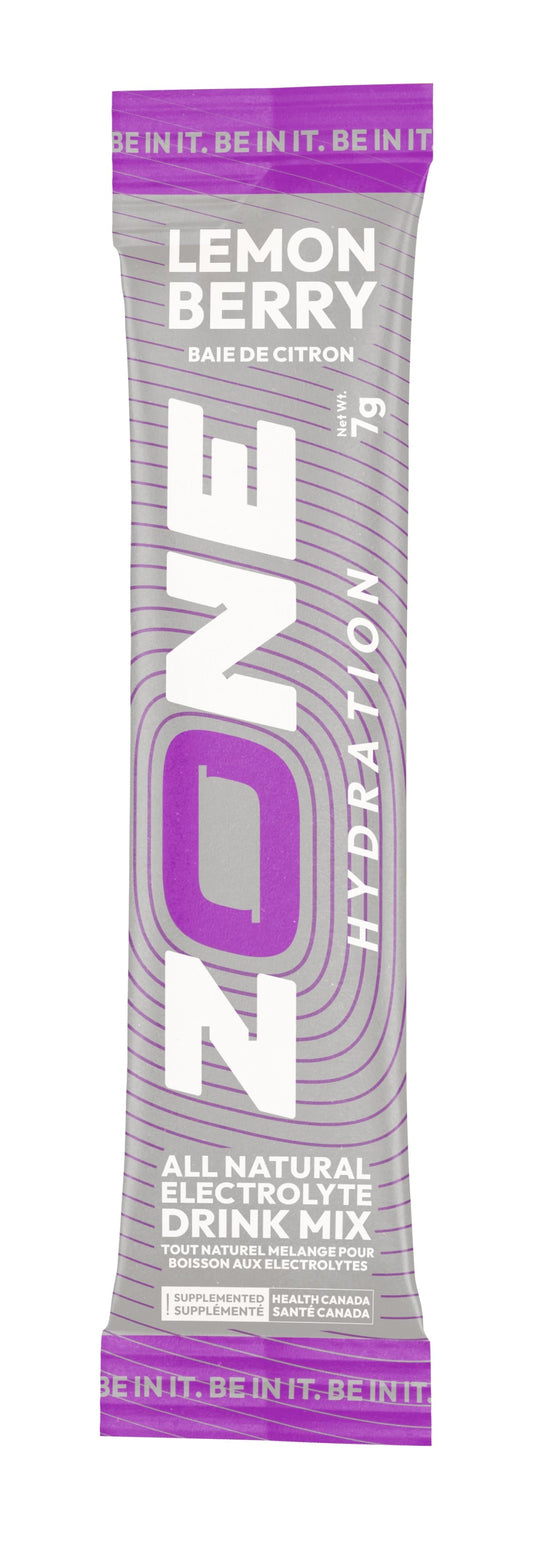 Zone Hydration - Lemon Berry 12 Stick Packs