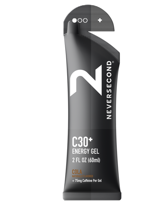 Neversecond C30 + Caffeine Energy Gel - 12 Unit Pack
