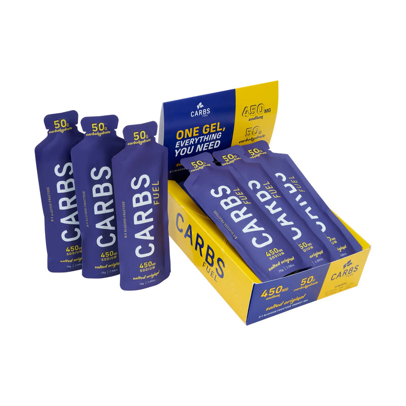 Load image into Gallery viewer, Carbs Fuel SALTED Original 50g Energy Gels