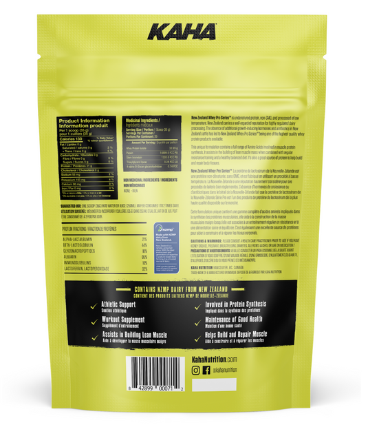 KAHA - NEW ZEALAND WHEY (ISOLATE) NATURAL
