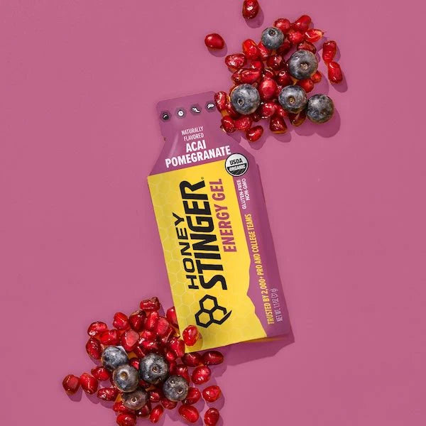Load image into Gallery viewer, Honey Stinger Acai Pomegranate Energy Gel - 6 Pack