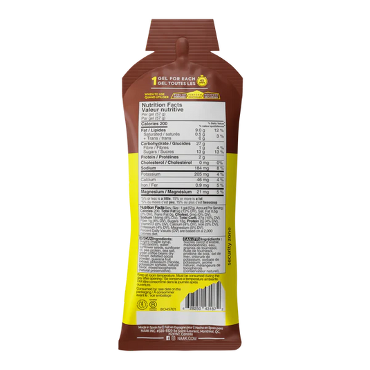 Näak Chocolate Energy Gel - 12 Pack