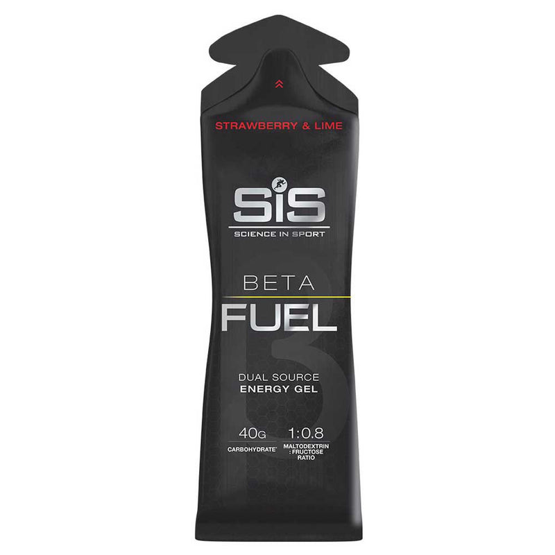 Load image into Gallery viewer, SiS Strawberry &amp; Lime Beta Fuel Gels - 6 Pack
