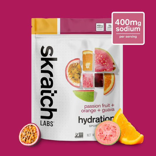 Skratch Hydration Sport Drink Mix - Passion Fruit + Orange + Guava