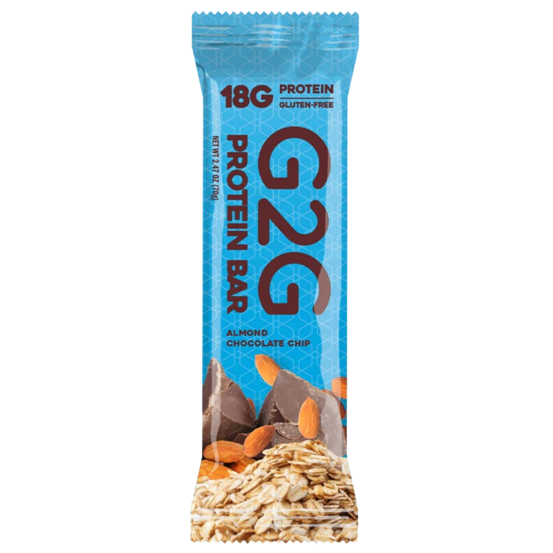 Load image into Gallery viewer, G2G Protein Bar - Almond Chocolate Chip 8/$29.99
