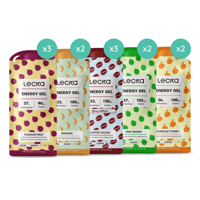 Load image into Gallery viewer, Lecka Energy Gels - Variety 12 Pack

