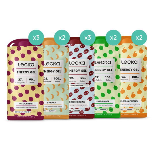 Lecka Energy Gels - Variety 12 Pack