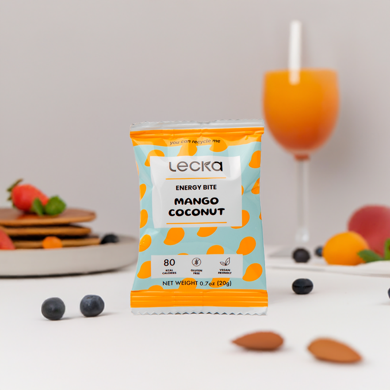 Load image into Gallery viewer, Lecka Energy Bites - Mango Coconut x 18
