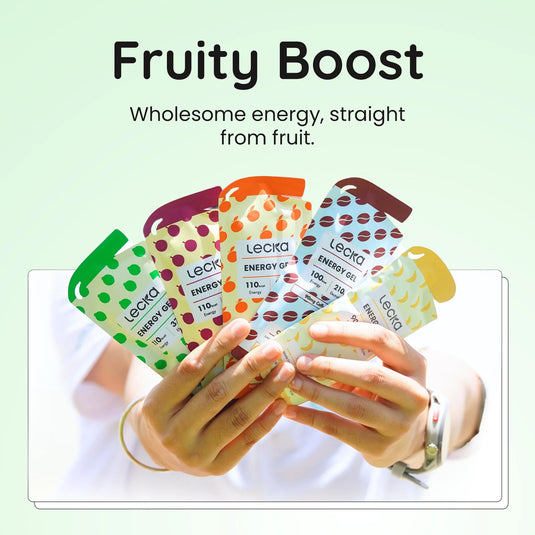 Lecka Energy Gels - Variety 12 Pack