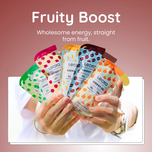 Lecka Energy Gel - Coffee Cacao 12 Pack