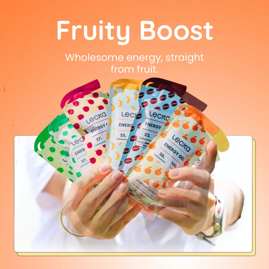 Lecka Energy Gels Kumquat Honey - 12 Pack