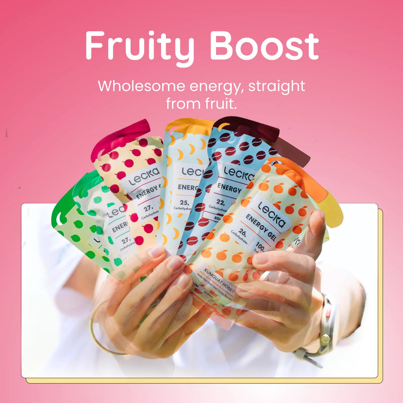 Load image into Gallery viewer, Lecka Energy Gels - Passion Fruit 12 Pack
