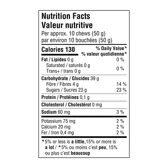 Krono Nutrition Strawberry & Maple Chews - Box of 12