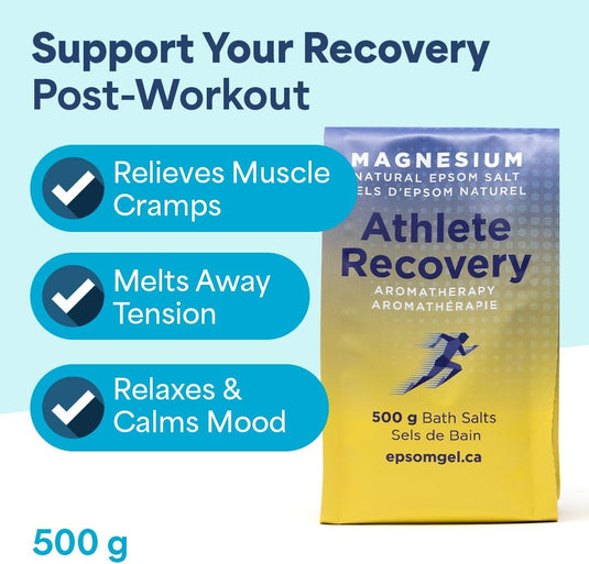 Epsomgel™ Athlete Recovery Epsom Salts - 500g