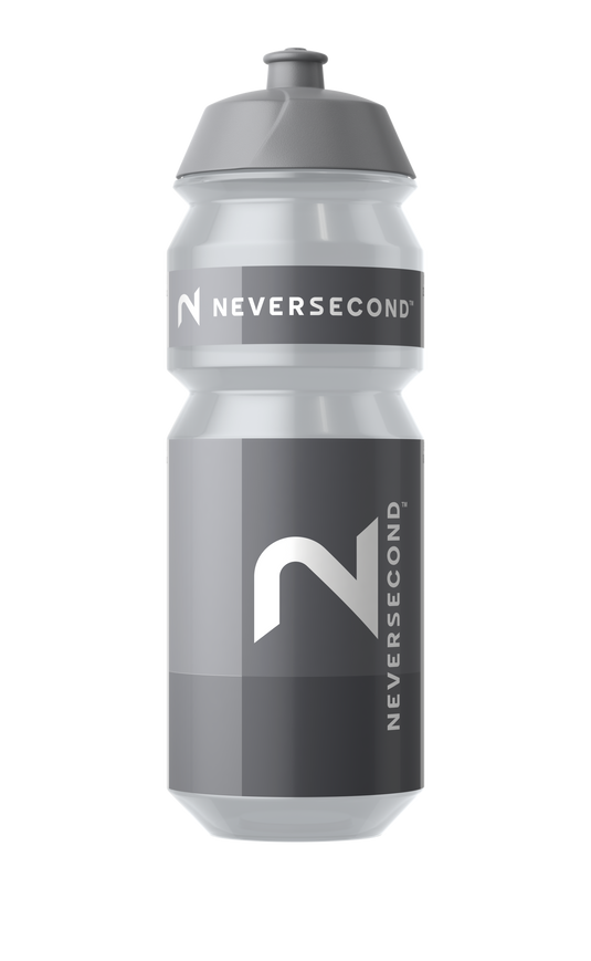 Neversecond x TACX Shiva 500ml and 750ml Water Bottles