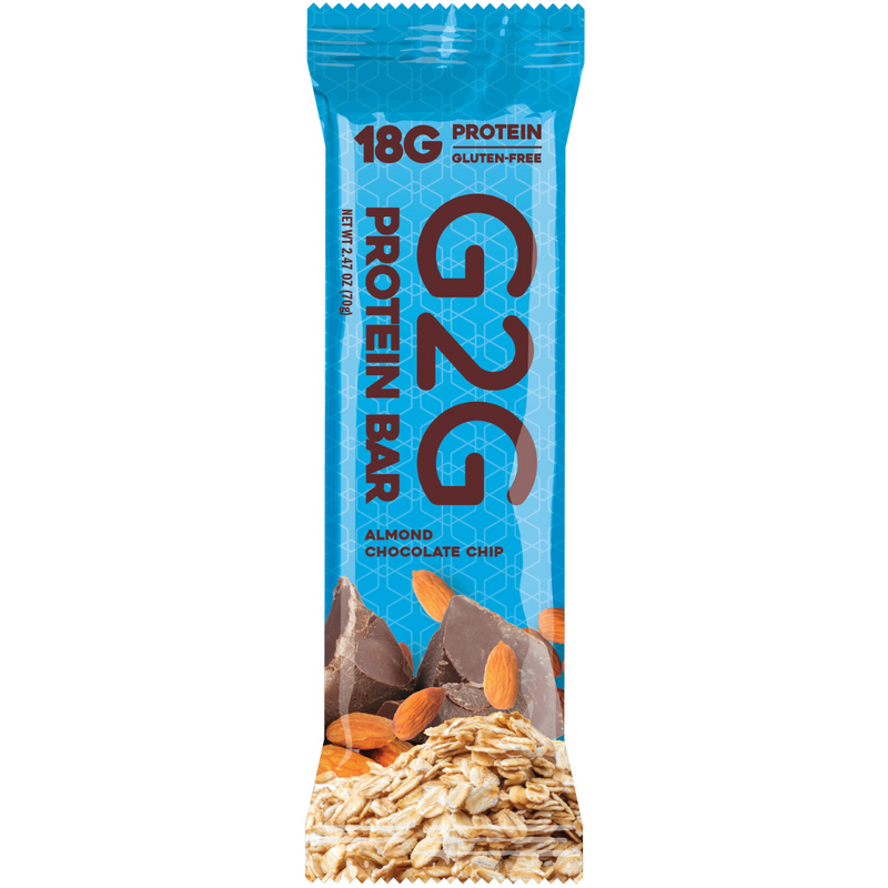 Load image into Gallery viewer, G2G Protein Bar - Almond Chocolate Chip 4/$14.99
