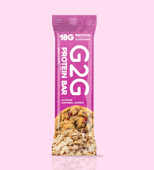 G2G Protein Bar - Variety Pack, Box of 8