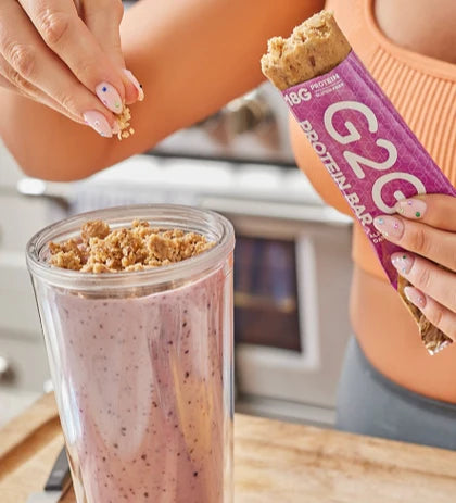 G2G Protein Bar - Almond Oatmeal Cookie Box of 8