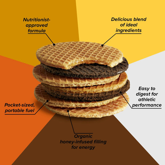 Honey Stinger Gluten Free Waffle Variety - Box of 12
