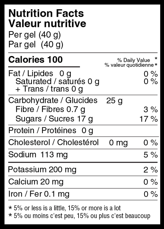 Naak Boost Energy™ Gel Neutral 25 (6 Gels)
