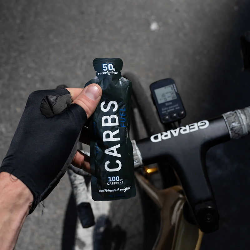 Load image into Gallery viewer, Carbs Fuel CAFFEINATED Original 50g Energy Gels
