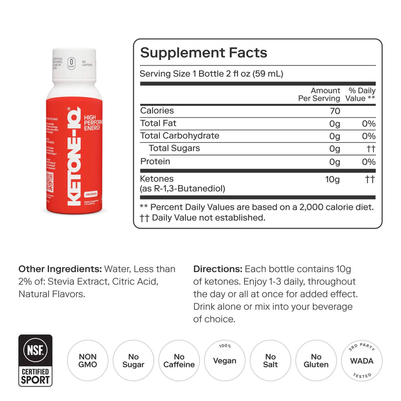 Load image into Gallery viewer, Ketone IQ - No Caffeine Shot Original
