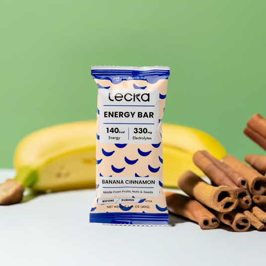 Lecka Energy Bar - Banana Cinnamon 12 Pack