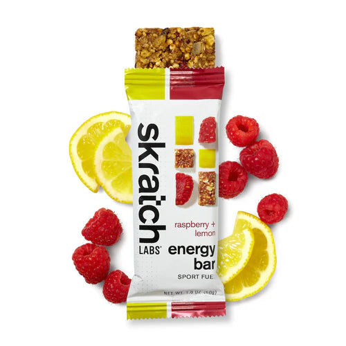 Load image into Gallery viewer, Skratch Energy Bar Sport Fuel - Raspberry + Lemon  12 PACK
