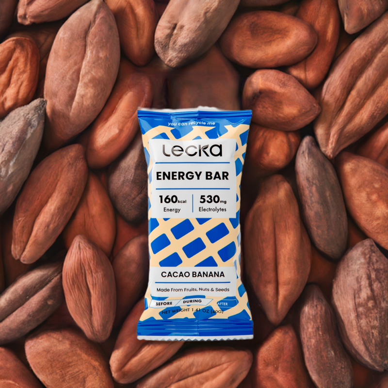 Load image into Gallery viewer, Lecka Energy Bar - Cacao Banana 12 Pack

