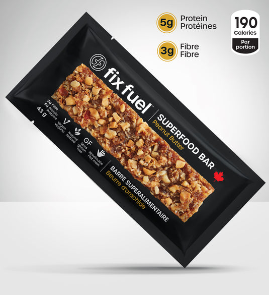 Fix Fuel - Peanut Butter Superfood Bar (12pk)