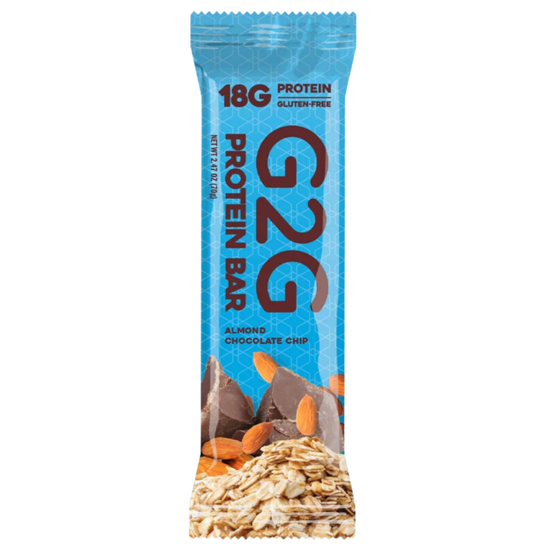 Load image into Gallery viewer, G2G Protein Bar - Almond Chocolate Chip 8/$29.99
