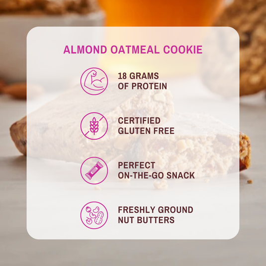 G2G Protein Bar - Almond Oatmeal Cookie Box of 8