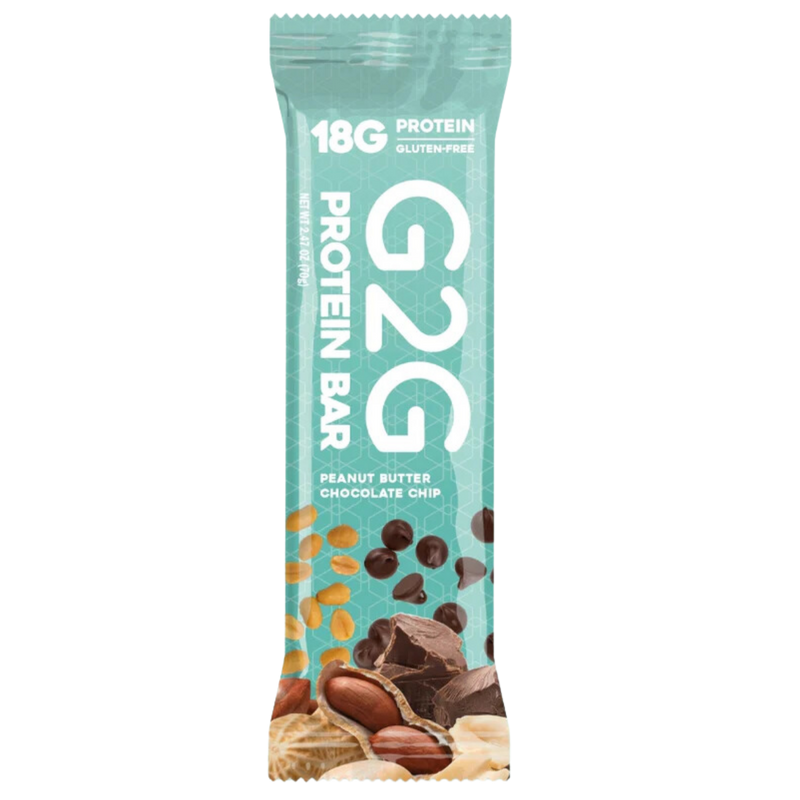 Load image into Gallery viewer, G2G Protein Bar - Peanut Butter Chocolate Chip 8/$29.99
