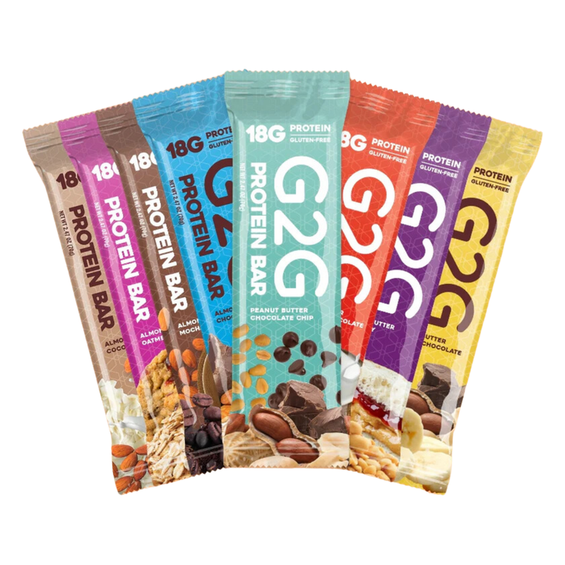 Load image into Gallery viewer, G2G Protein Bar - Variety Pack, Box of 8
