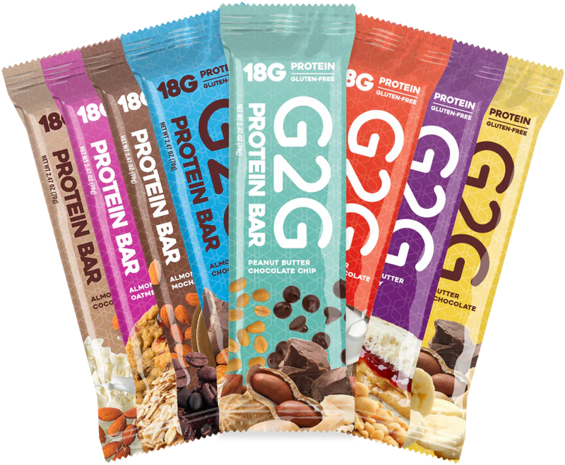 Load image into Gallery viewer, G2G Protein Bar - Variety Pack, Box of 8
