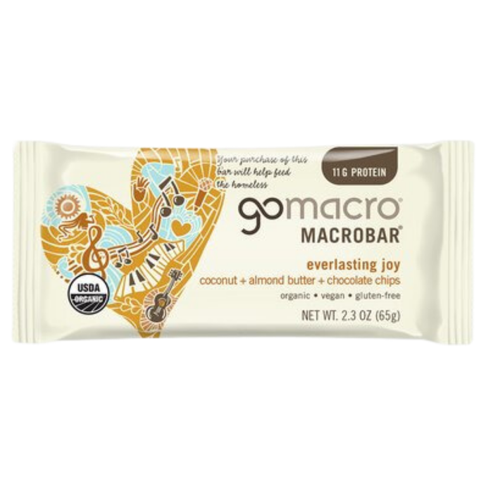 GoMacro Macrobar - Coconut + Almond Butter Box of 12