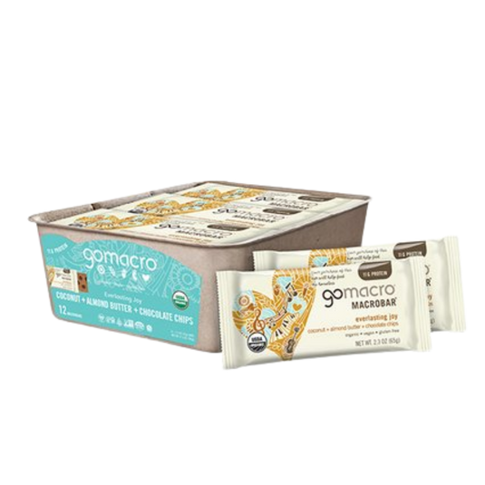 GoMacro Macrobar - Coconut + Almond Butter Box of 12