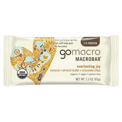 GoMacro Macrobar - Coconut + Almond Butter Box of 12