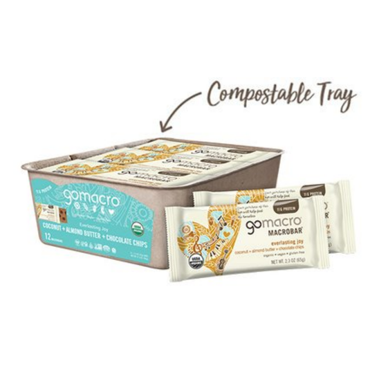 GoMacro Macrobar - Coconut + Almond Butter Box of 12