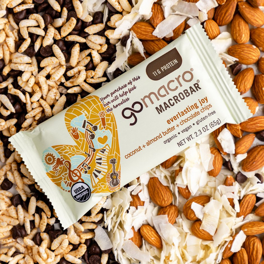 GoMacro Macrobar - Coconut + Almond Butter Box of 12