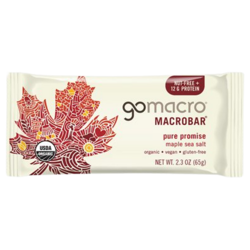 GoMacro MacroBars - Maple Sea Salt Box of 12