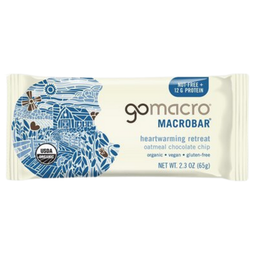 GoMacro MacroBar - Oatmeal Chocolate Chip Box of 12