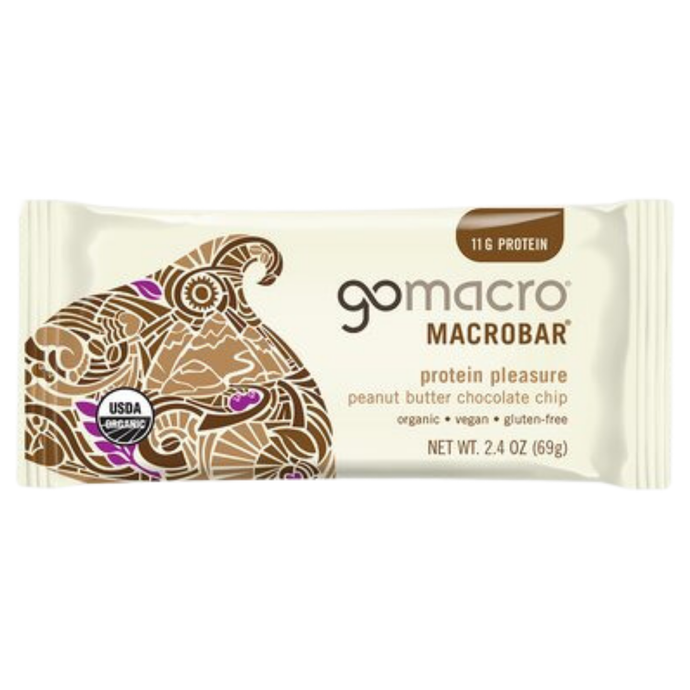 GoMacro Macrobar - Peanut Butter Chocolate Chip Box of 12