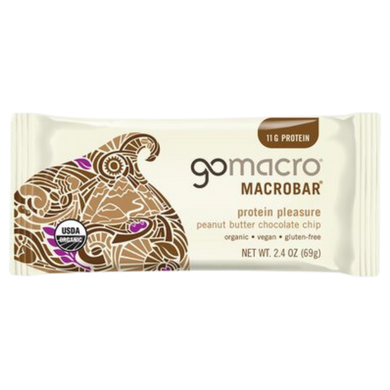 GoMacro Macrobar - Peanut Butter Chocolate Chip Box of 12