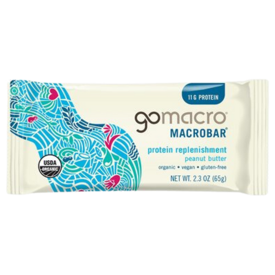 GoMacro Macrobar - Peanut Butter Box of 12