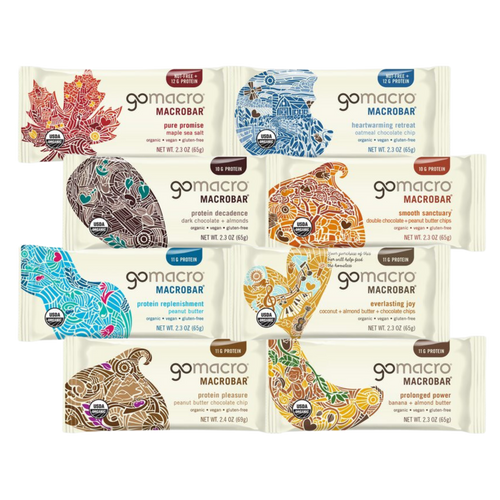 GoMacro Macrobar - Variety Pack Box of 12