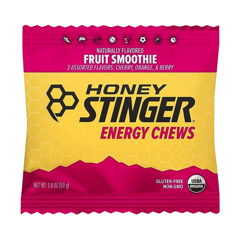 Load image into Gallery viewer, Honey Stinger Organic Energy Chews - Fruit Smoothie Box of 12
