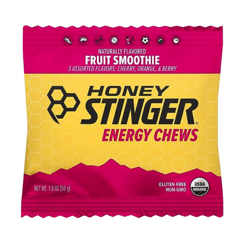 Honey Stinger Organic Energy Chews - Fruit Smoothie Box of 12