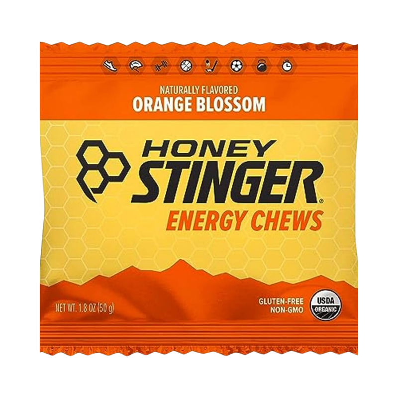 Load image into Gallery viewer, Honey Stinger Organic Energy Chews - Orange Blossom Box of 12
